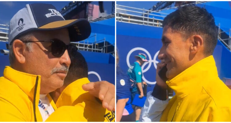 Medallista ecuatoriano Daniel Pintado JJOO de París 2024