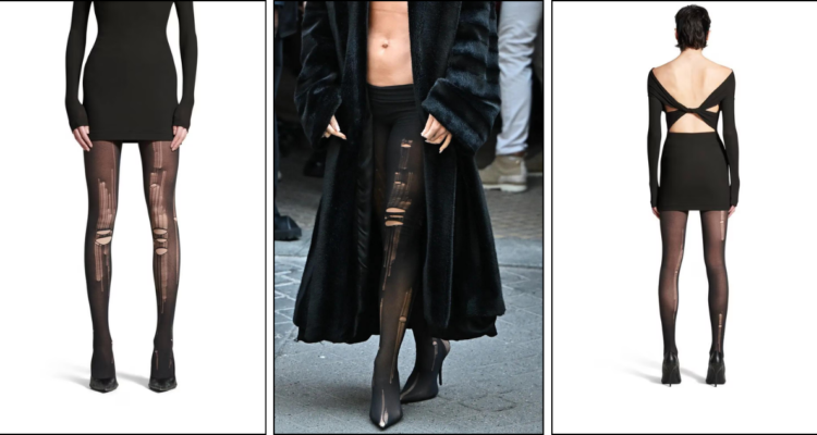 La marca de lujo, Balenciaga, lanzó al mercado su nueva prenda: ‘medias desgastadas’ que alcanzan un valor superior al millón de pesos.