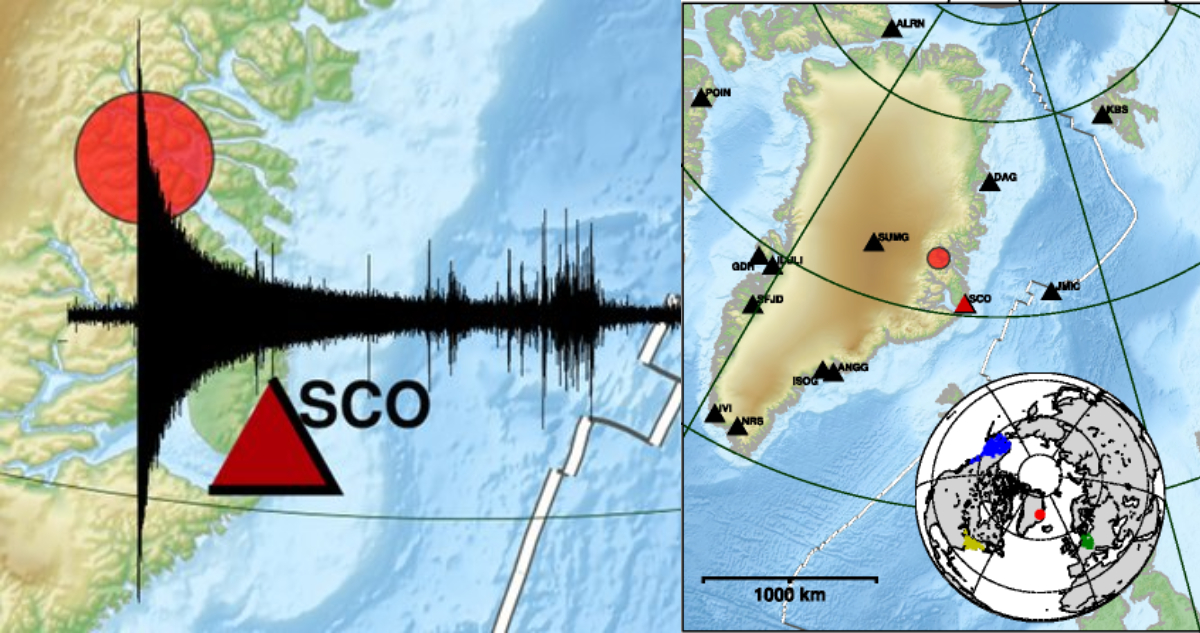 Megatsunami en Groenlandia