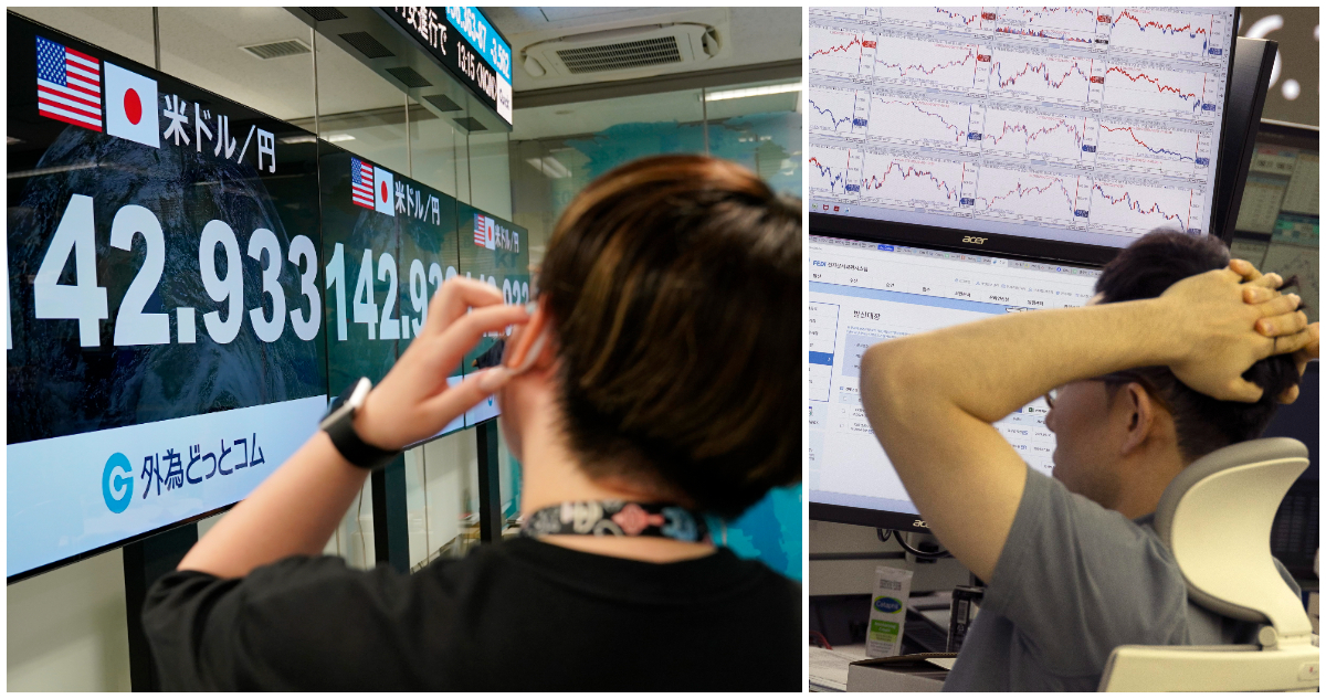 Desde Asia a Wall Street: La tormenta perfecta que generó en los mercados el miedo a recesión en EEUU