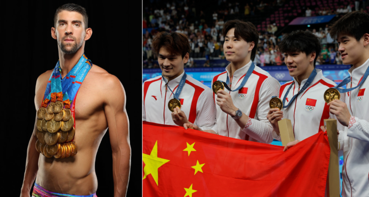 Michael Phepls trató de tramposos a nadadores chinos en los JJOO de París 2024.