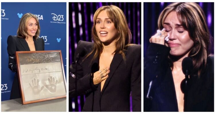 Miley Cyrus es coronada como Leyenda Disney: “Sigo aquí orgullosa de haber sido Hannah Montana”