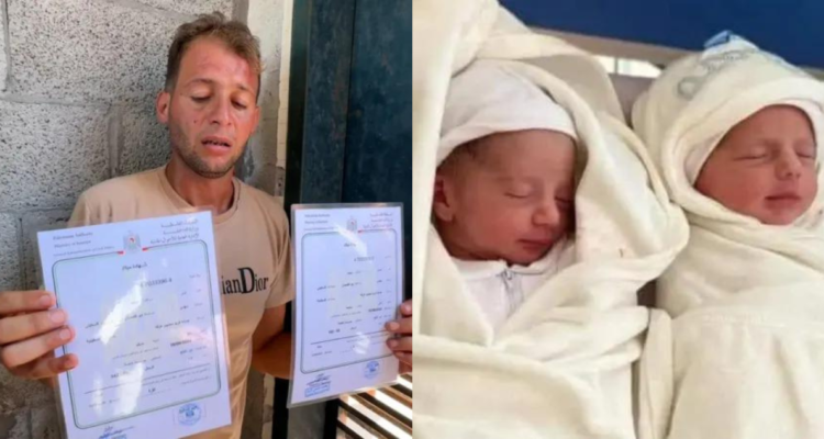 Bebés gemelos y su madre mueren tras ataque en Gaza mientras su padre inscribía sus nacimientos
