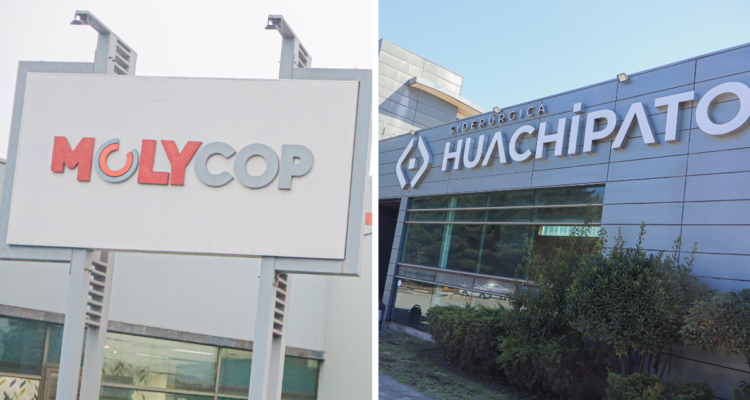 Logos de Molycop y Huachipato por exposición ante Comisión Antidistorsiones