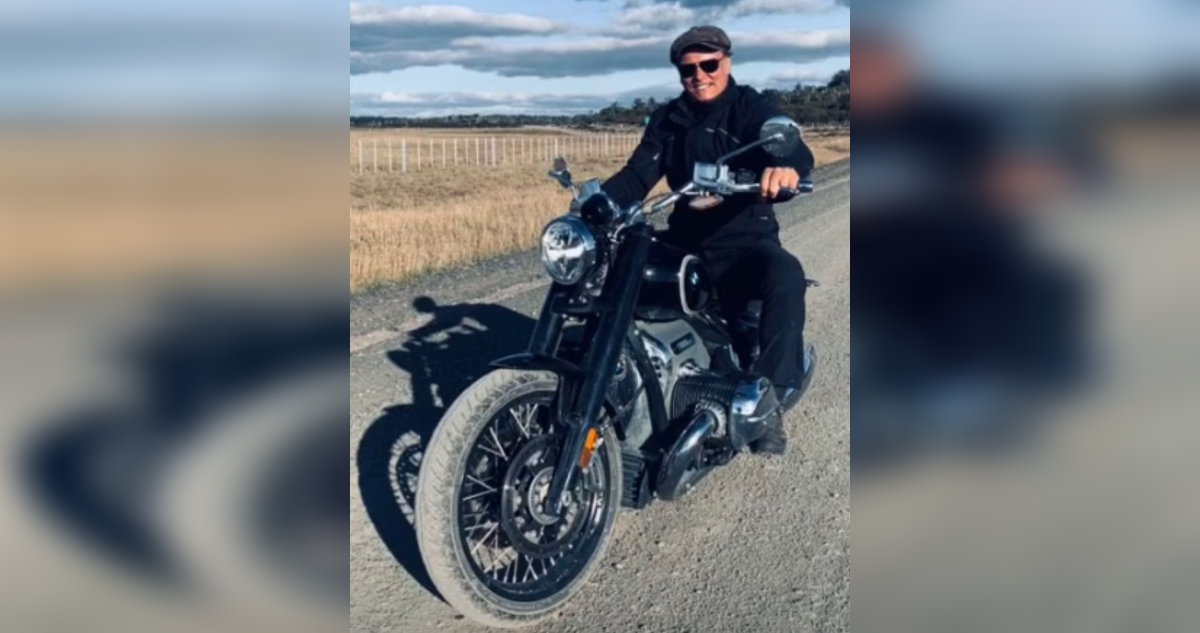 Amaro Gómez-Pablos protagoniza accidente de tránsito con su moto en Vitacura
