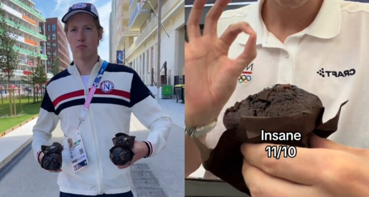 Unos muffins de chocolate son el snack más deseado de la Villa Olímpica tras reacción viral de atleta