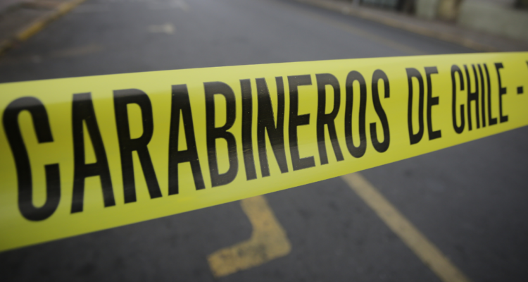 Cinta de Carabineros por mujer atropellada en Villa Alemana