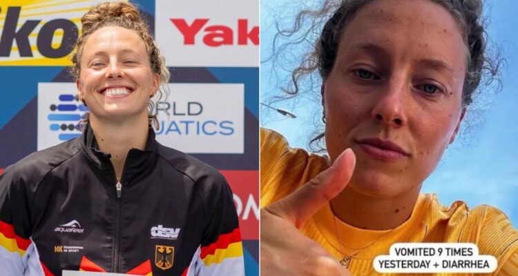 La nadadora alemana Leonie Beck asegura que bebió del Sena y ha vomitado 9 veces a partir de ese momento