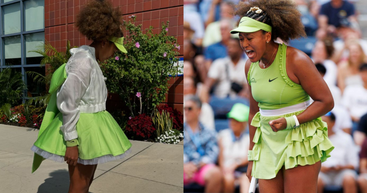 Al estilo "lolita": tenista japonesa Naomi Osaka capta miradas con llamativo vestuario en el US Open