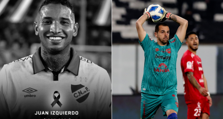 El homenaje de Nicola Pérez y Ñublense a Juan Izquierdo en duelo ante Colo Colo.