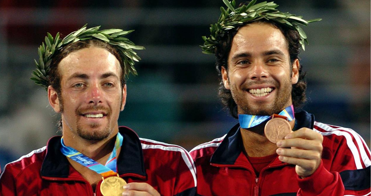 Nicolás Massú y Fernando González en JJOO de Atenas 2024