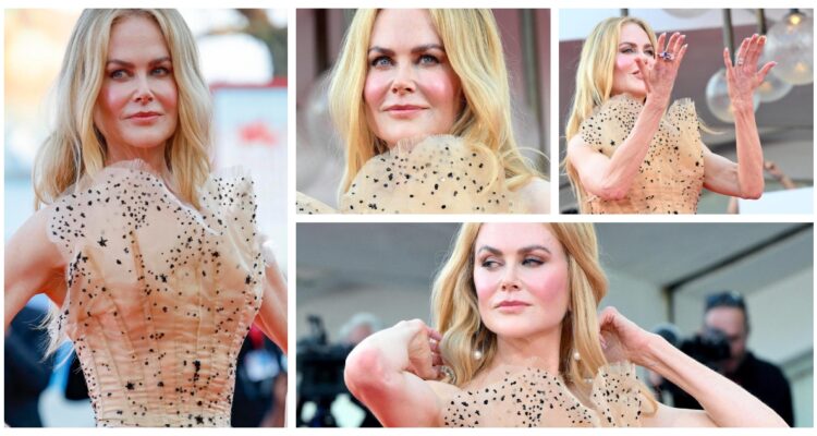 Nicole Kidman regresó a Venecia y su alfombra roja después de 20 años: estrenó “Babygirl”