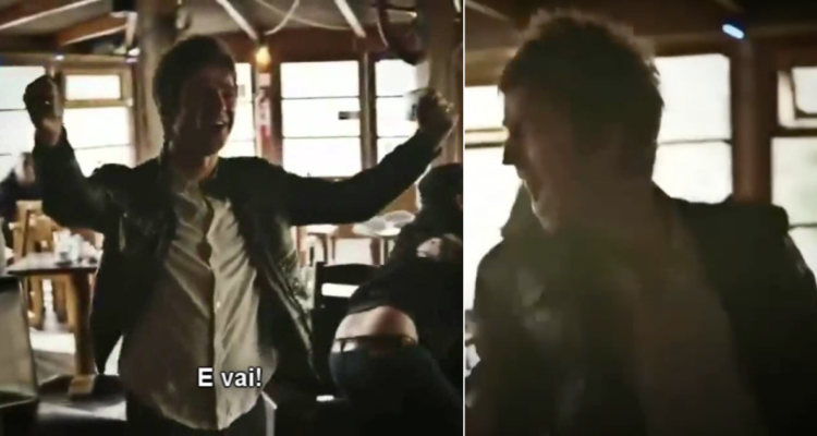 El día que Noel Gallagher celebró título del City en un bar de Santiago.