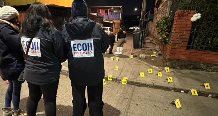 Nuevo homicidio en La Pintana víctima fue acribillada en la vía pública y otras 2 quedaron heridas