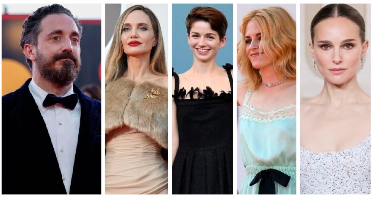 Pablo Larraín repitió con Angelina Jolie clásica postal con sus “musas” en Venecia