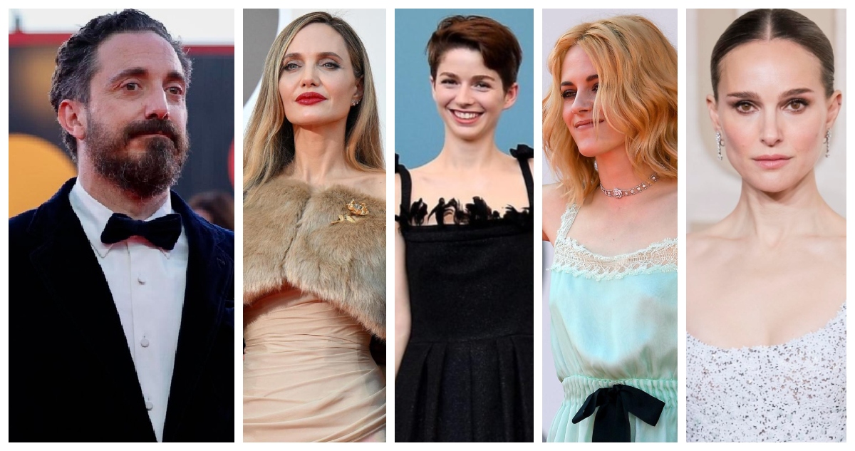 Pablo Larraín repitió con Angelina Jolie clásica postal con sus “musas” en Venecia