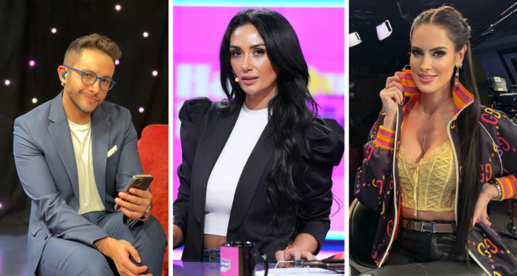 Hugo Valencia, Pamela Díaz y Adriana Barrientos en referencia a demanda