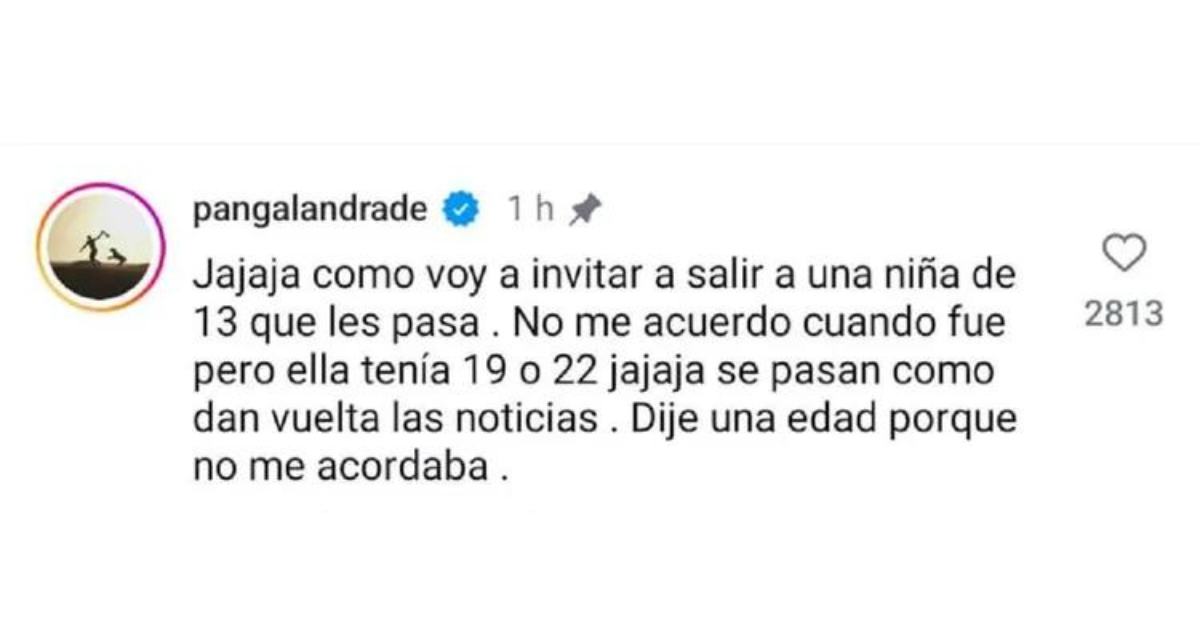 Respuesta de Pangal Andrade