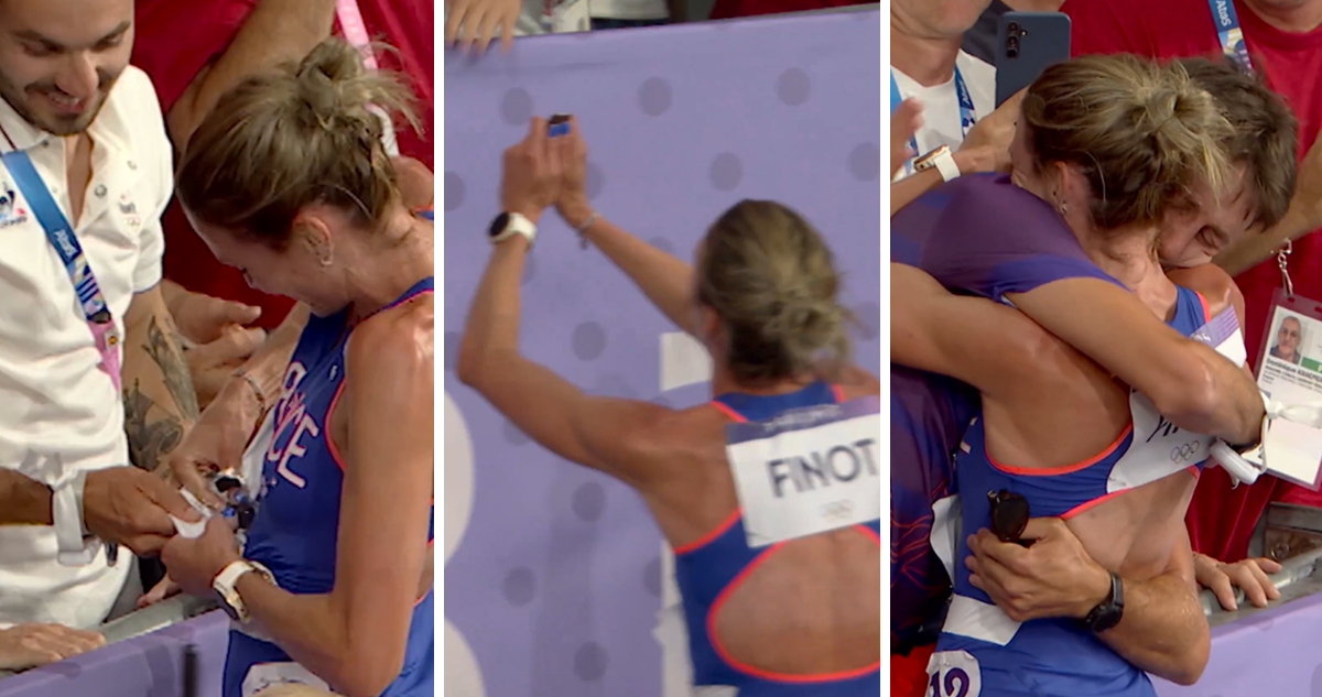 Francesa Alice Finot pidió matrimonio tras competir en París 2024.