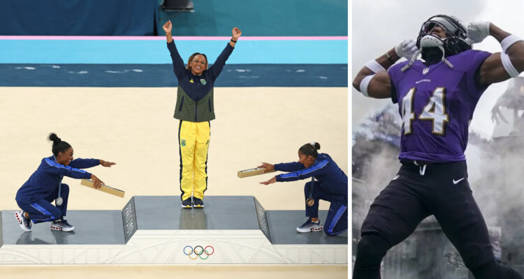 Estrella de la NFL tildó de “repugnantes” a Simone Biles y Jordan Chiles por gesto en París 2024.