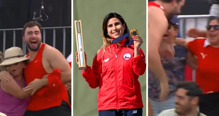 Lucas Nervi lideró celebraciones en París 2024 por oro de Francisca Crovetto.
