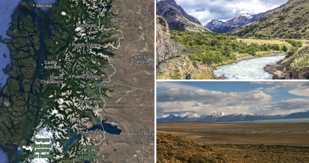 La desconocida razón que hace más verde a la Patagonia chilena versus el territorio argentino