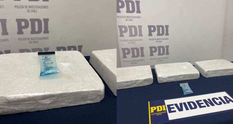 Detienen a sujeto con cocaína adosada en su cuerpo en Aeropuerto de Santiago: quedó en prisión