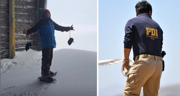 PDI hará peritaje del cuerpo de Claudio Moreno: desaparecido hace casi dos meses en Volcán Villarrica