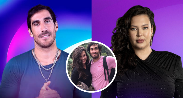 Pedro Astorga (izquierda) y Michelle Carvalho (derecha) en referencia a momento en Gran Hermano