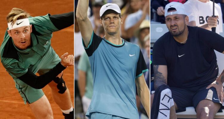 Perdonazo a Jannick Sinner desata escándalo en el circuito ATP: tenistas Kyrgios y Shapovalov destrozan a italiano