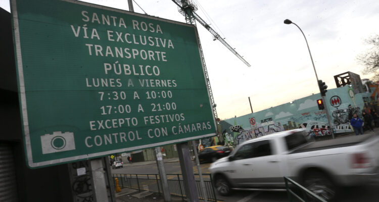 Revisa los 50 nuevos puntos de control en pistas Solo Bus de la RM: habrá “infracciones de cortesía”