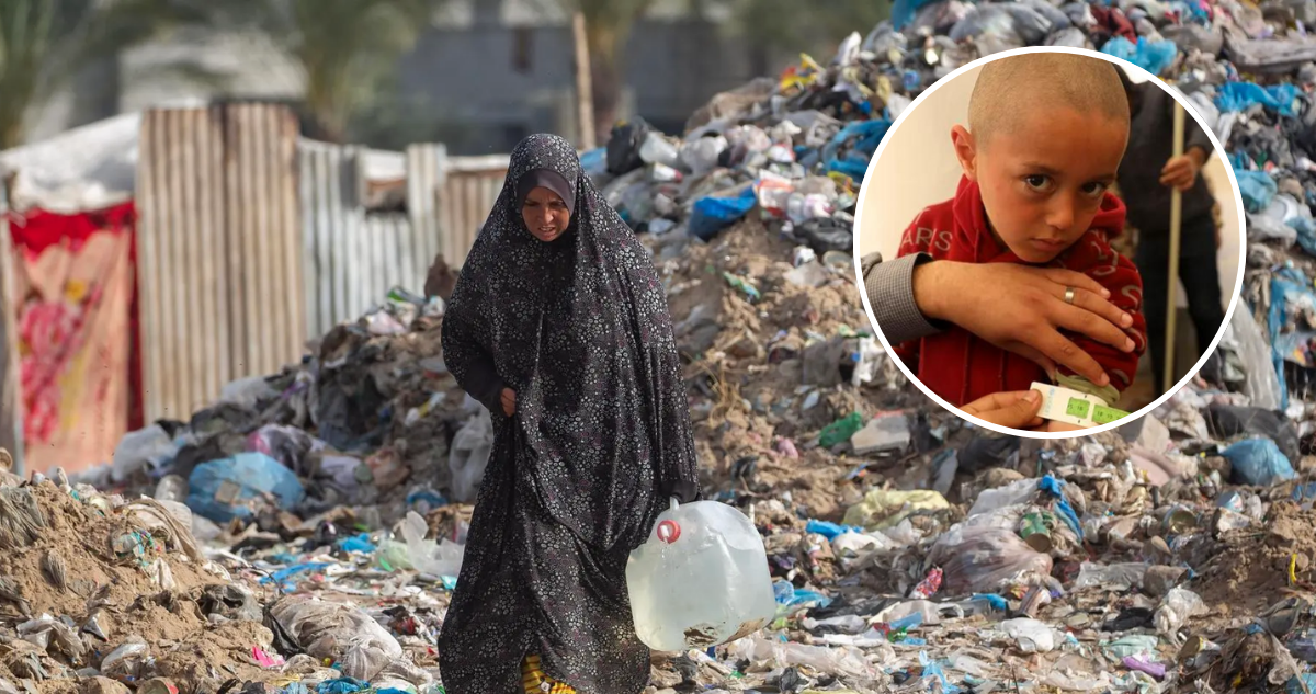 polio en gaza