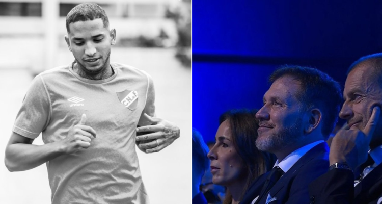 Hinchas ‘destrozan’ a presidente de Conmebol por ausencia en adiós a Juan Izquierdo.