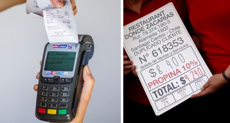 Cómo funciona el uso, cobro y pago de propinas en Chile según la ley, quiénes puedeno o no cobrar el 10% del total de la cuenta qué rubros.