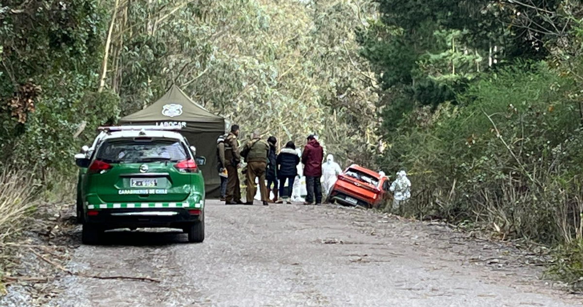 Hallazgo de cuerpo al interior del maletero de un auto en Hualpén