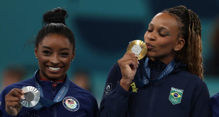 Rebeca Andrade dio a conocer el mayor secreto de Simone Biles: cuándo se retira de los JJOO