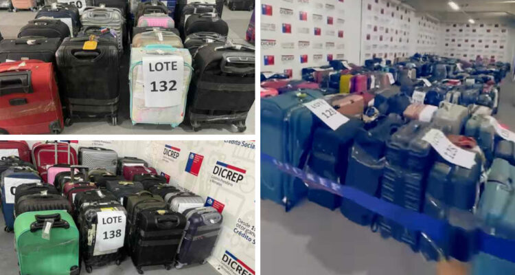 Podría ser tu maleta de la “suerte”: la “Tía Rica” prepara nuevos remates de artículos extraviados