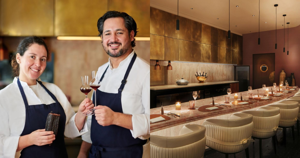 Los consejos de los chilenos que ganaron una estrella Michelin con su restaurante en Singapur