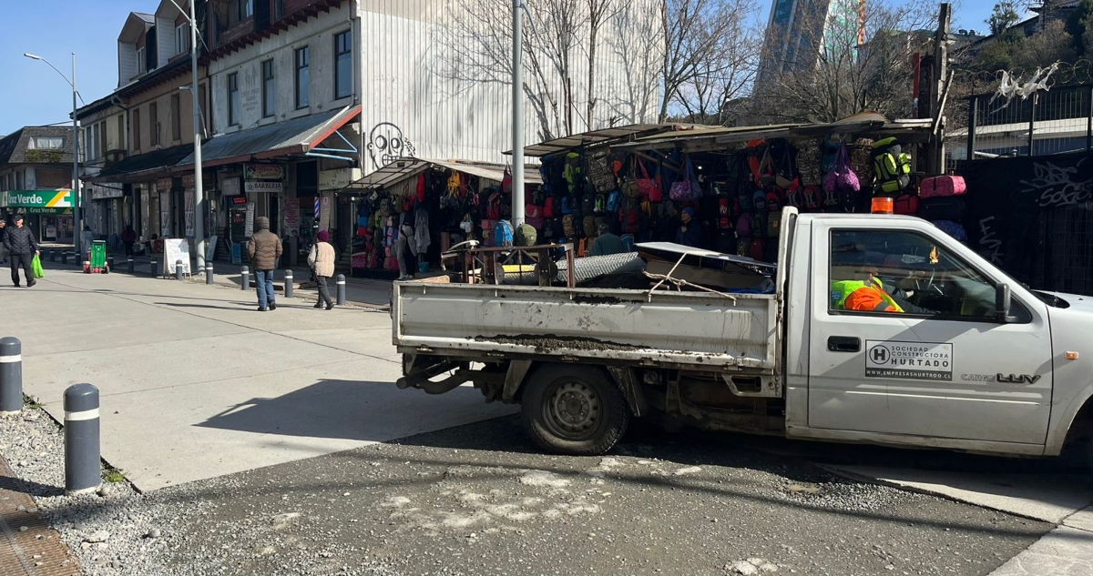 Retoman obras de calle Antonio Varas de Puerto Montt