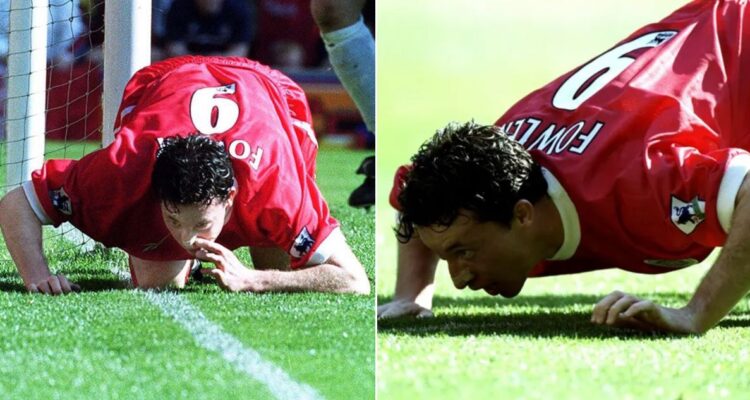 Robbie Fowler festejo escándalo