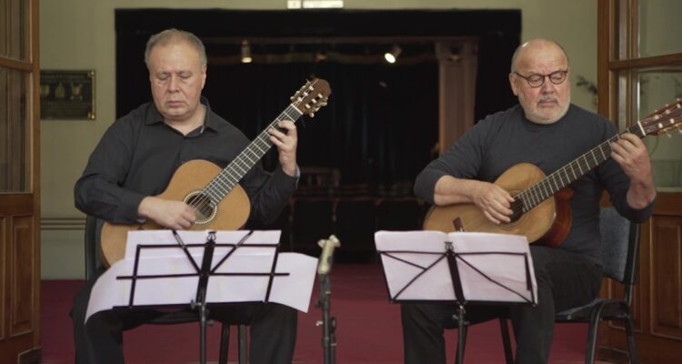 Romilio Orellana y Horacio Salinas