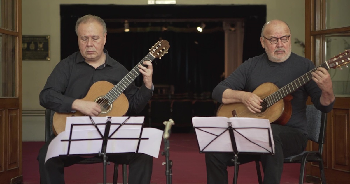 Romilio Orellana y Horacio Salinas