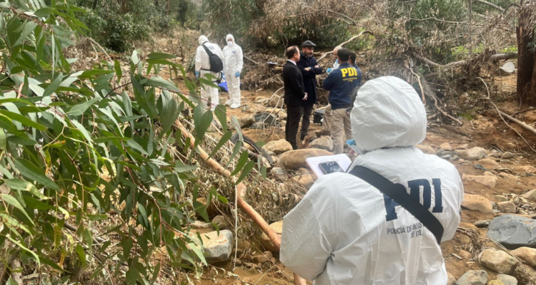 Sitio donde se encontró cuerpo de Rosa Lira