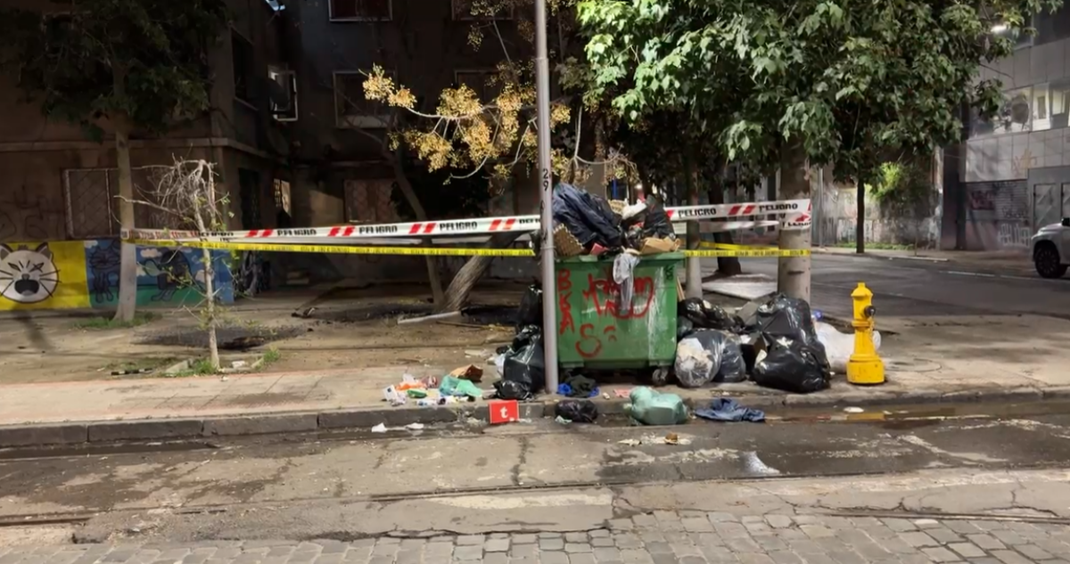 Hombre en situación de calle termina con el 90% de su cuerpo quemado tras pelea en Santiago