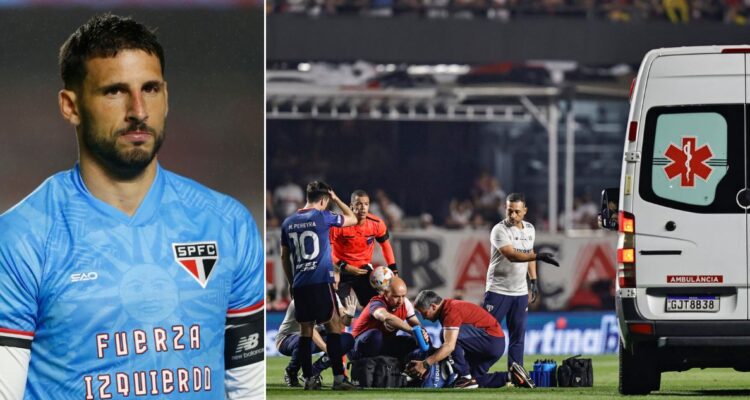 Sao Paulo y su gesto por Juan Izquierdo, defensor de Nacional que se desvaneció en Copa libertadores