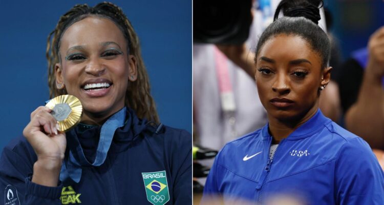 Simone Biles Rebeca Andrade