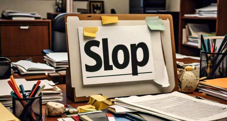 ¿Qué significa “slop”?