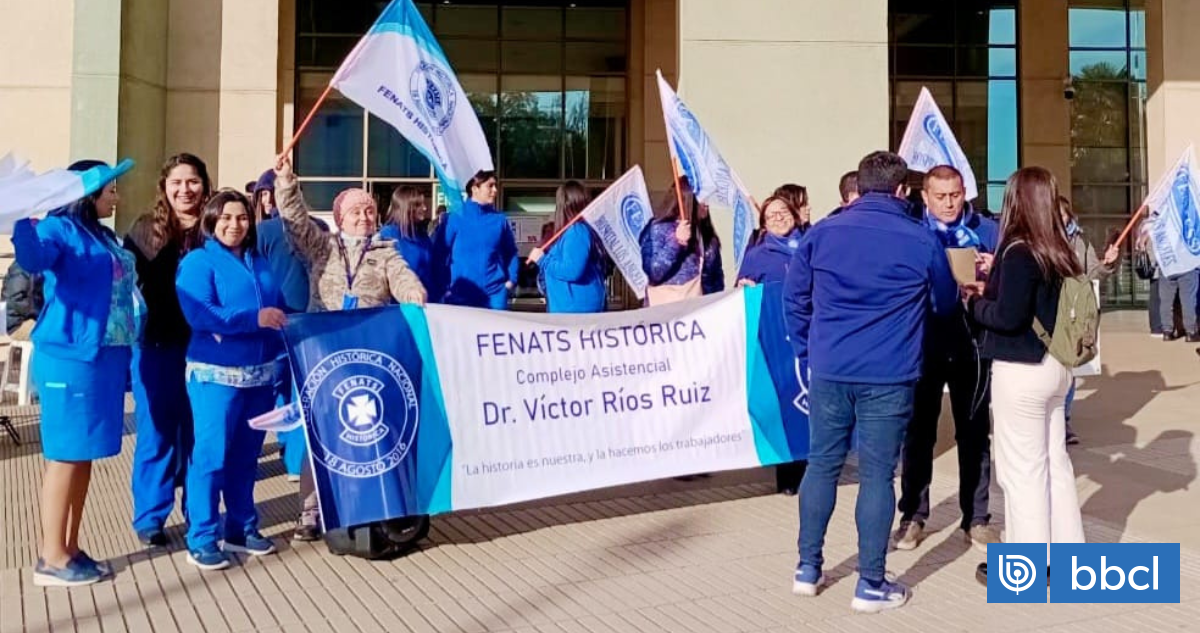 Paro de Fenats posterga cirugías en Los Ángeles gremio volverá a