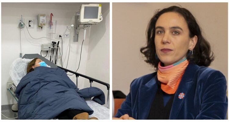 Subsecretaria de las Culturas visitó a dirigenta del Bafona en huelga de hambre que fue hospitalizada