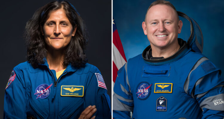 Suni Williams y Butch Wilmore, los astronautas varados en el Starliner